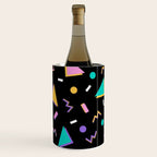 Memphis pattern 104 - 80s / 90s Retro Wine Chiller Gallery Image 1