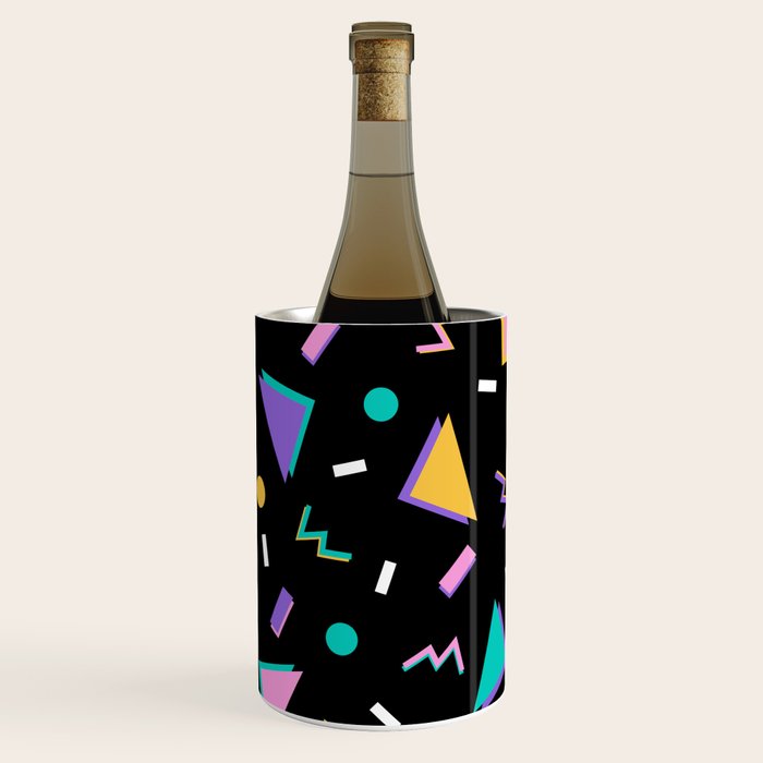 Memphis pattern 104 - 80s / 90s Retro Wine Chiller Gallery Image 2