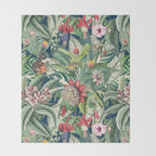 Tropical Paradise VIII Throw Blanket Gallery Image 2