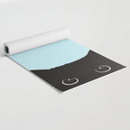 Black cat I Yoga Mat Gallery Image 2