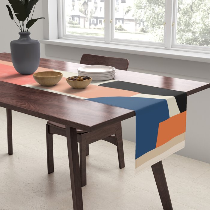 Modern Abstract Art 22 Table Runner Gallery Image 2