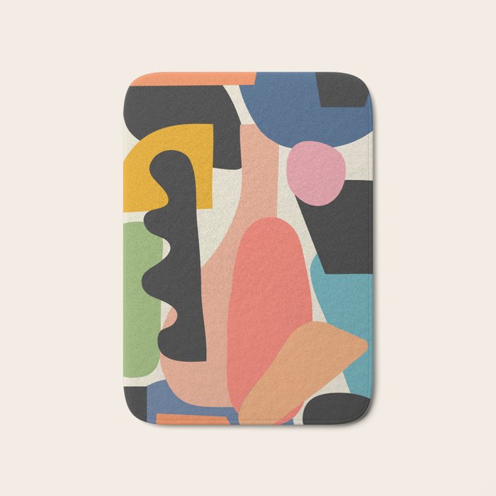 Modern Abstract Art 22 Bath Mat Gallery Image 1