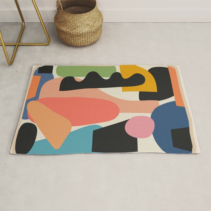 Modern Abstract Art 22 Rug Gallery Image 1