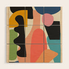 Modern Abstract Art 22 Wood Wall Art Gallery Image 1