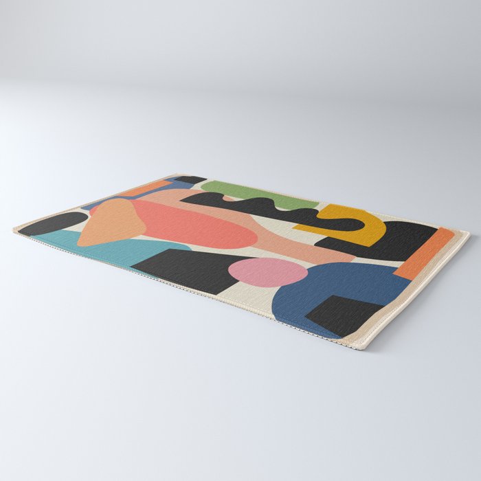 Modern Abstract Art 22 Rug Gallery Image 3