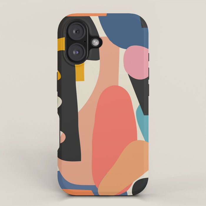 Modern Abstract Art 22 iPhone Case Gallery Image 1