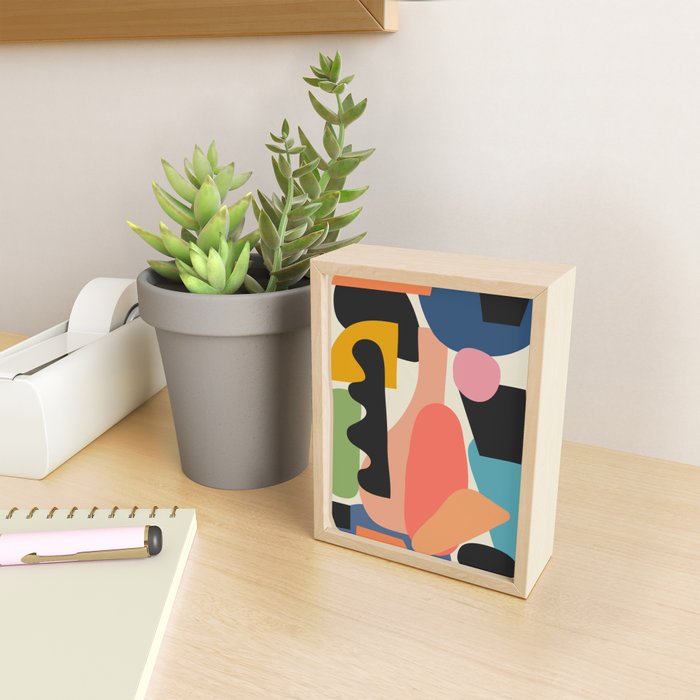 Modern Abstract Art 22 Mini Art Print Gallery Image 2