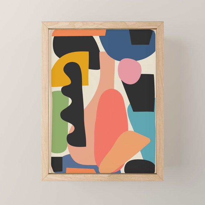 Modern Abstract Art 22 Mini Art Print Gallery Image 1