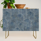 Art Deco Striped Arches Credenza Gallery Image 1