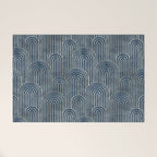 Art Deco Striped Arches Welcome Mat Gallery Image 1