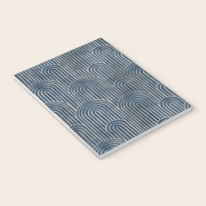 Art Deco Striped Arches Notebook Gallery Image 3