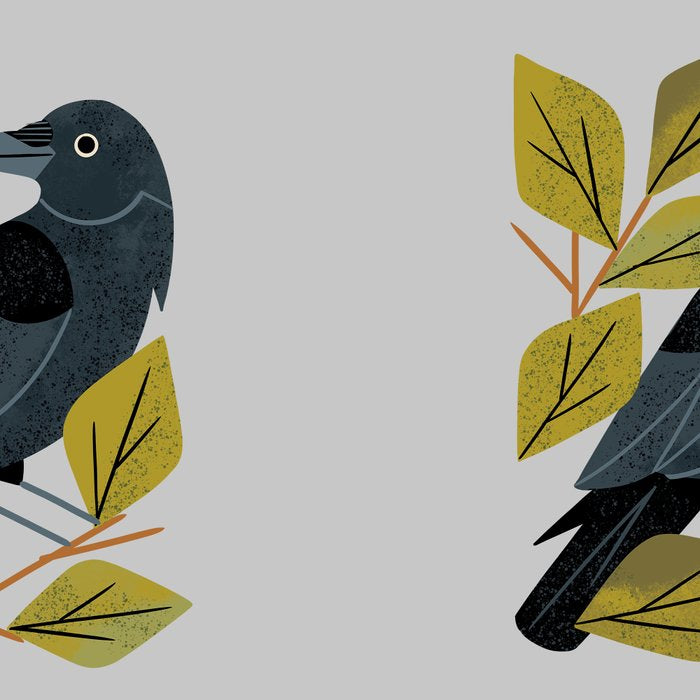 Perching Raven Coffee Mug Gallery Image 2
