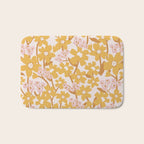 Wildflowers in Turmeric Bath Mat Gallery Image 1
