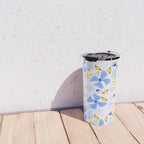 Violet flowerbed Travel Mug Gallery Image 4