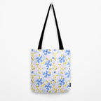 Violet flowerbed Tote Bag Gallery Image 2