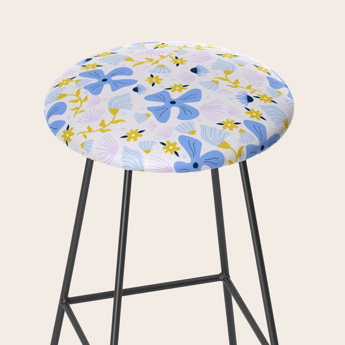 Violet flowerbed Stool Gallery Image 2