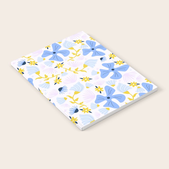 Violet flowerbed Notebook Gallery Image 2