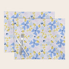 Violet flowerbed Placemat Gallery Image 1