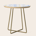 Violet flowerbed Side Table Gallery Image 1