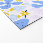 Violet flowerbed Welcome Mat Gallery Image 2