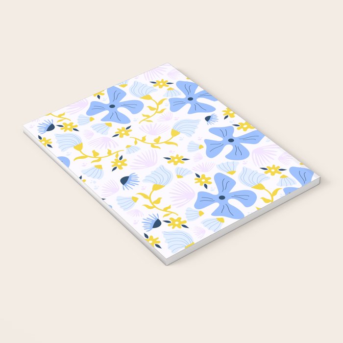 Violet flowerbed Notebook Gallery Image 3