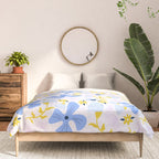 Violet flowerbed Comforter Gallery Image 3