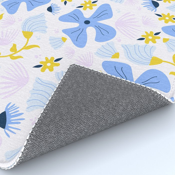 Violet flowerbed Rug Gallery Image 4