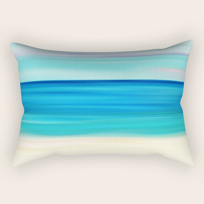 Abstract Seascape 11 Rectangular Pillow Gallery Image 1