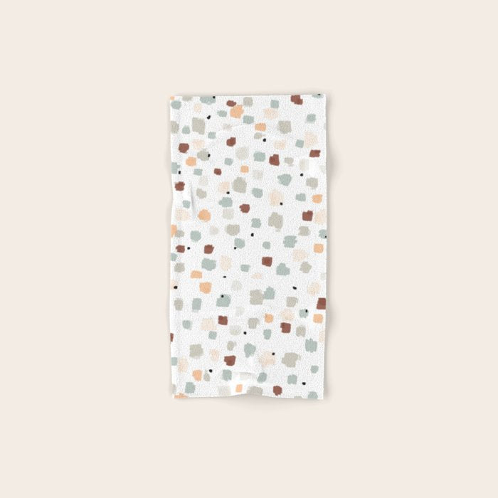 Bloom Field - Peach Bath Towel Gallery Image 1