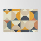 mid century abstract shapes fall winter 1 Rug Gallery Image 2