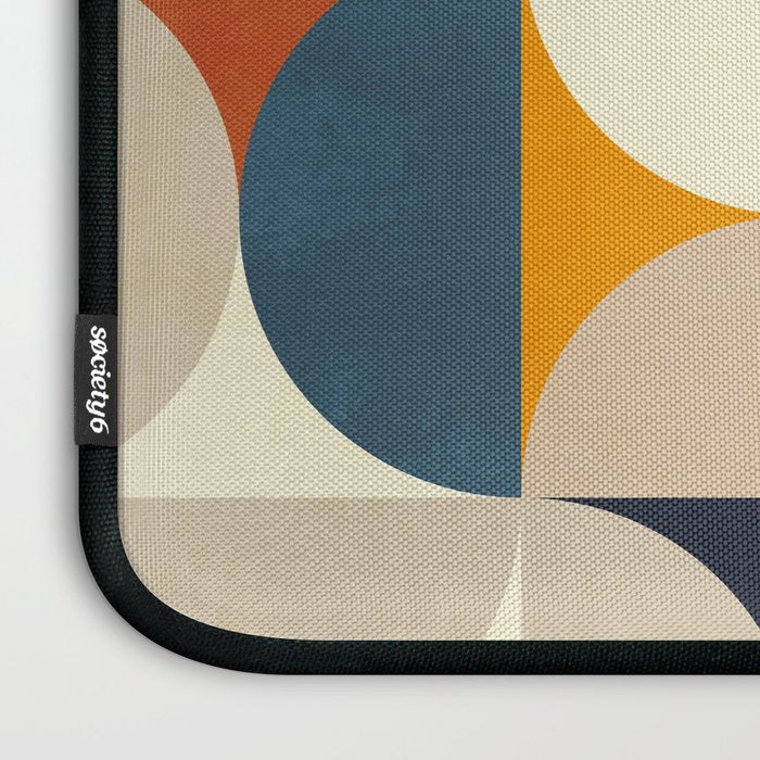 mid century abstract shapes fall winter 1 Laptop Sleeve Gallery Image 3