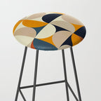 mid century abstract shapes fall winter 1 Stool Gallery Image 2