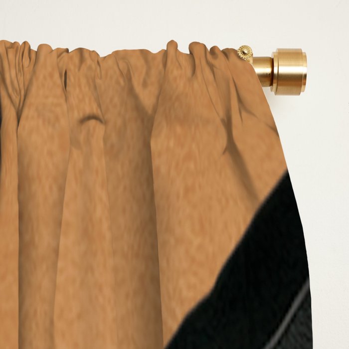 Minimalist Abstract Art Branch 4 Window Curtain Gallery Image 2