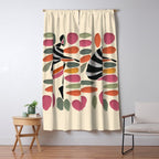 Dance of Shapes Window Curtain Gallery Image 5