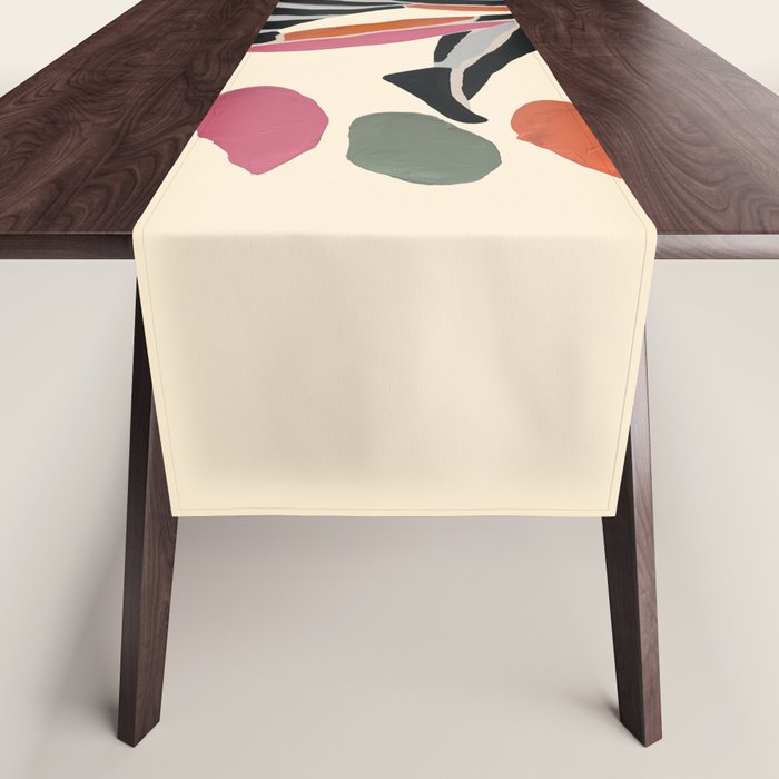 Dance of Shapes Table Runner Gallery Image 1