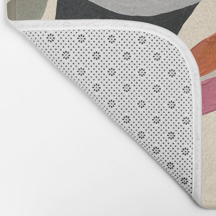 Dance of Shapes Bath Mat Gallery Image 2