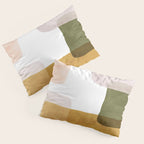 Multicolor abstract shapes Pillow Sham Gallery Image 3