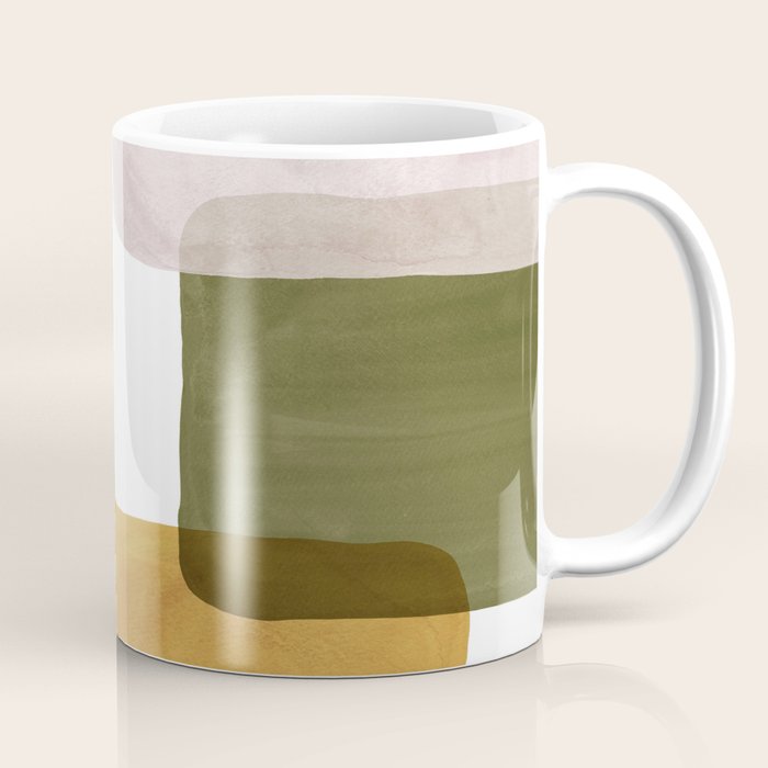 Multicolor abstract shapes Coffee Mug Gallery Image 1