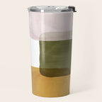 Multicolor abstract shapes Travel Mug Gallery Image 2