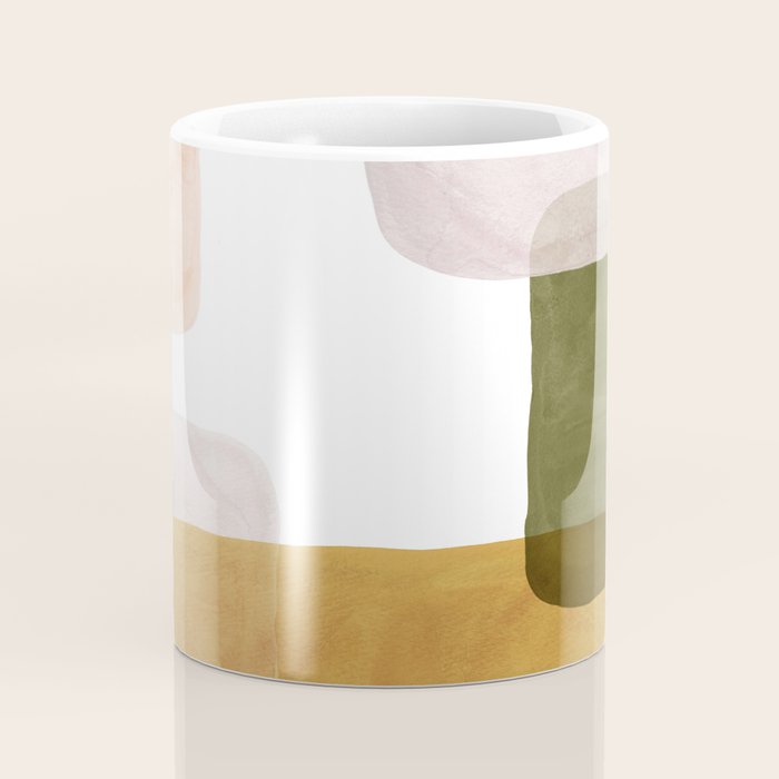 Multicolor abstract shapes Coffee Mug Gallery Image 4