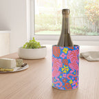 Pink Tigers and Flowers Wine Chiller Gallery Image 4