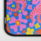 Pink Tigers and Flowers Laptop Sleeve Gallery Image 3
