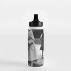 Roaring twenties repeal alcoholic prohibition volstad 18th amendment act flapper protest black and white vintage photograph - photography - photographs Water Bottle Gallery Image 2
