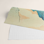 Climbing a mountain in Liuzhou Totoya Hokkei Japanese, 1780-1850  Wrapping Paper Gallery Image 2