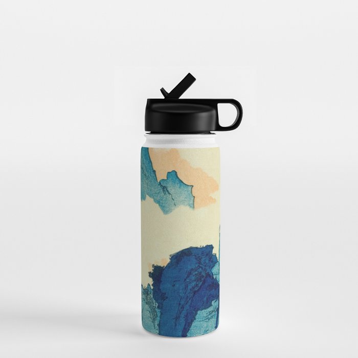Climbing a mountain in Liuzhou Totoya Hokkei Japanese, 1780-1850  Water Bottle Gallery Image 1