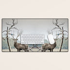 Deer Desk Mat Gallery Image 1