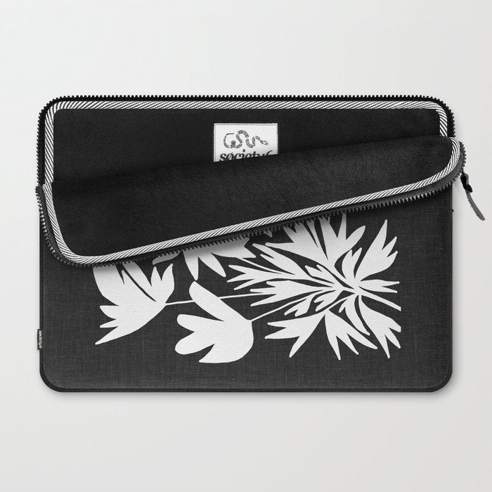 Bushy Bloom ii Laptop Sleeve Gallery Image 2