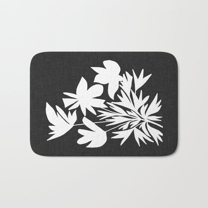 Bushy Bloom ii Bath Mat Gallery Image 1