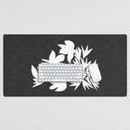 Bushy Bloom ii Desk Mat Gallery Image 1