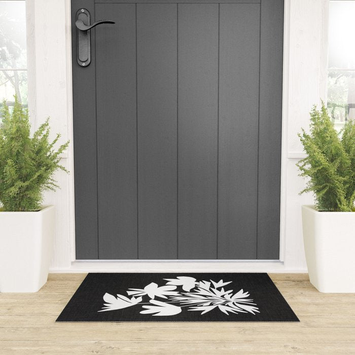 Bushy Bloom ii Welcome Mat Gallery Image 3